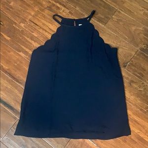 NWOT- Loft scalloped blouse